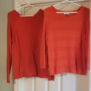 Orange Sweater Bundle